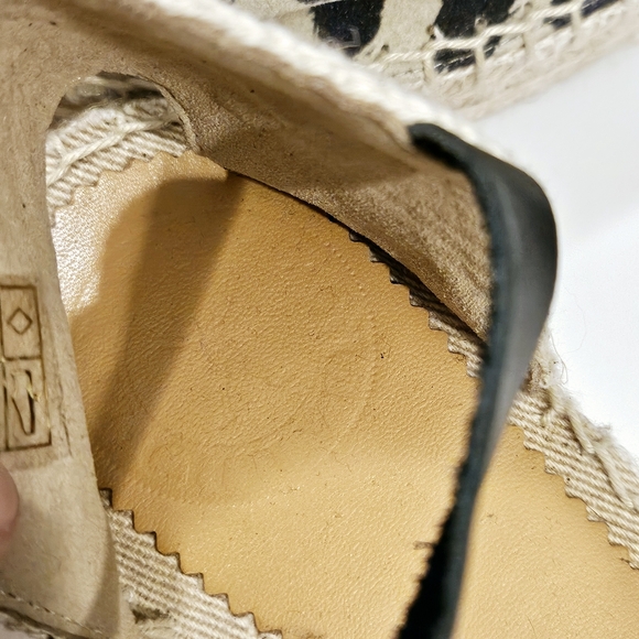 Penelope Chilvers Rita Leopard Suede Espadrilles Size 38 - Picture 9 of 13